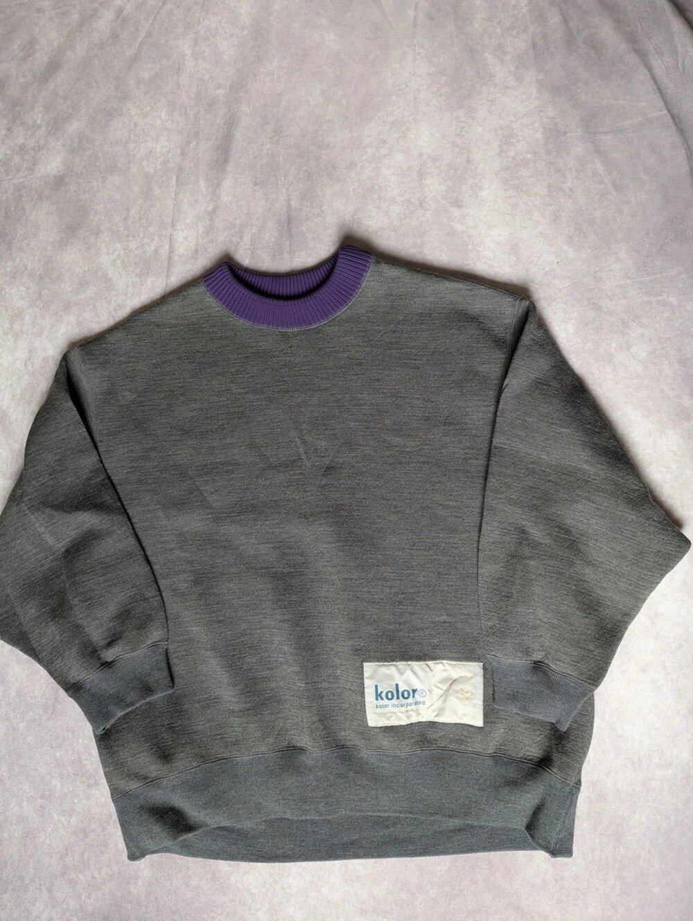 Wool Cardboard Knit Sweater